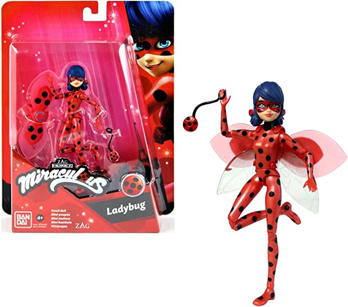 LADYBUG MIRACULOUS FIGURA ARTICULADA DE 5" LADYBUG