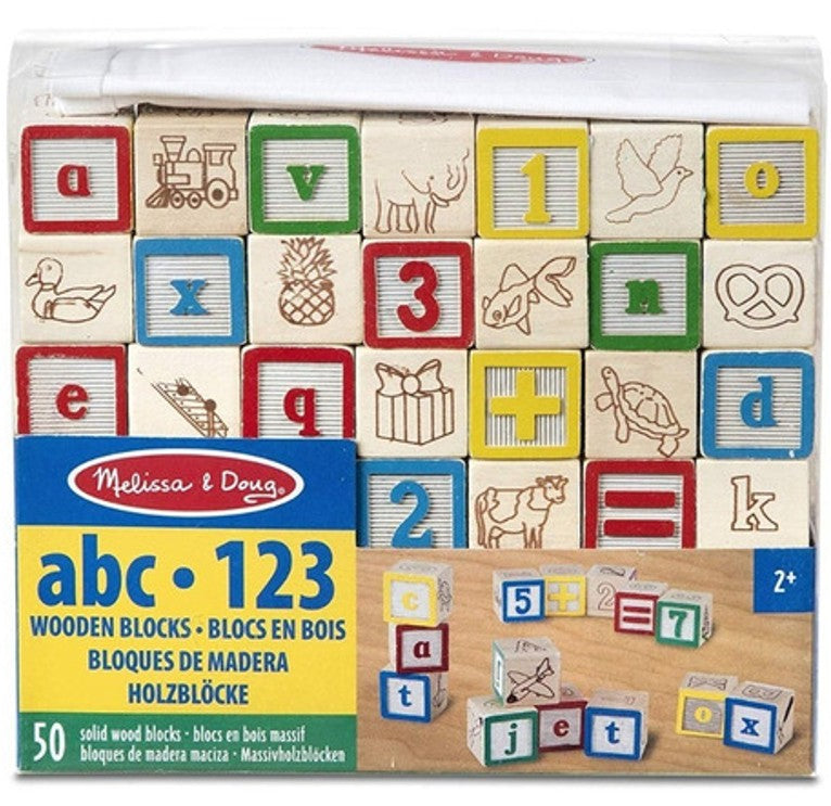 Melissa & Doug Numbers and Letters Cubes
