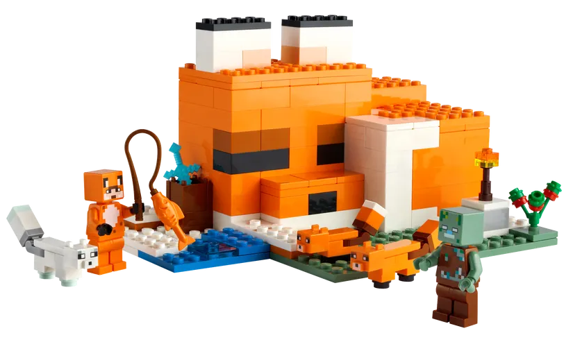 Lego Minecraft The Fox Shelter