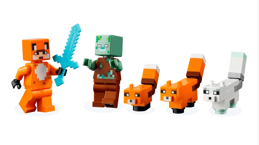 Lego Minecraft El Refugio Zorro