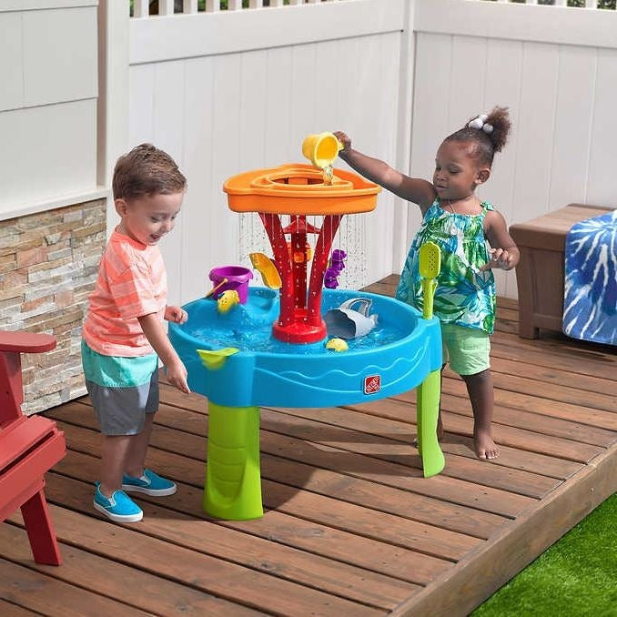 Mesa y Torre para Jugar con Agua -Step2