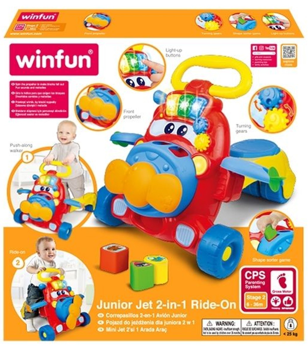 Caminadora 2 en 1 Avion Jr