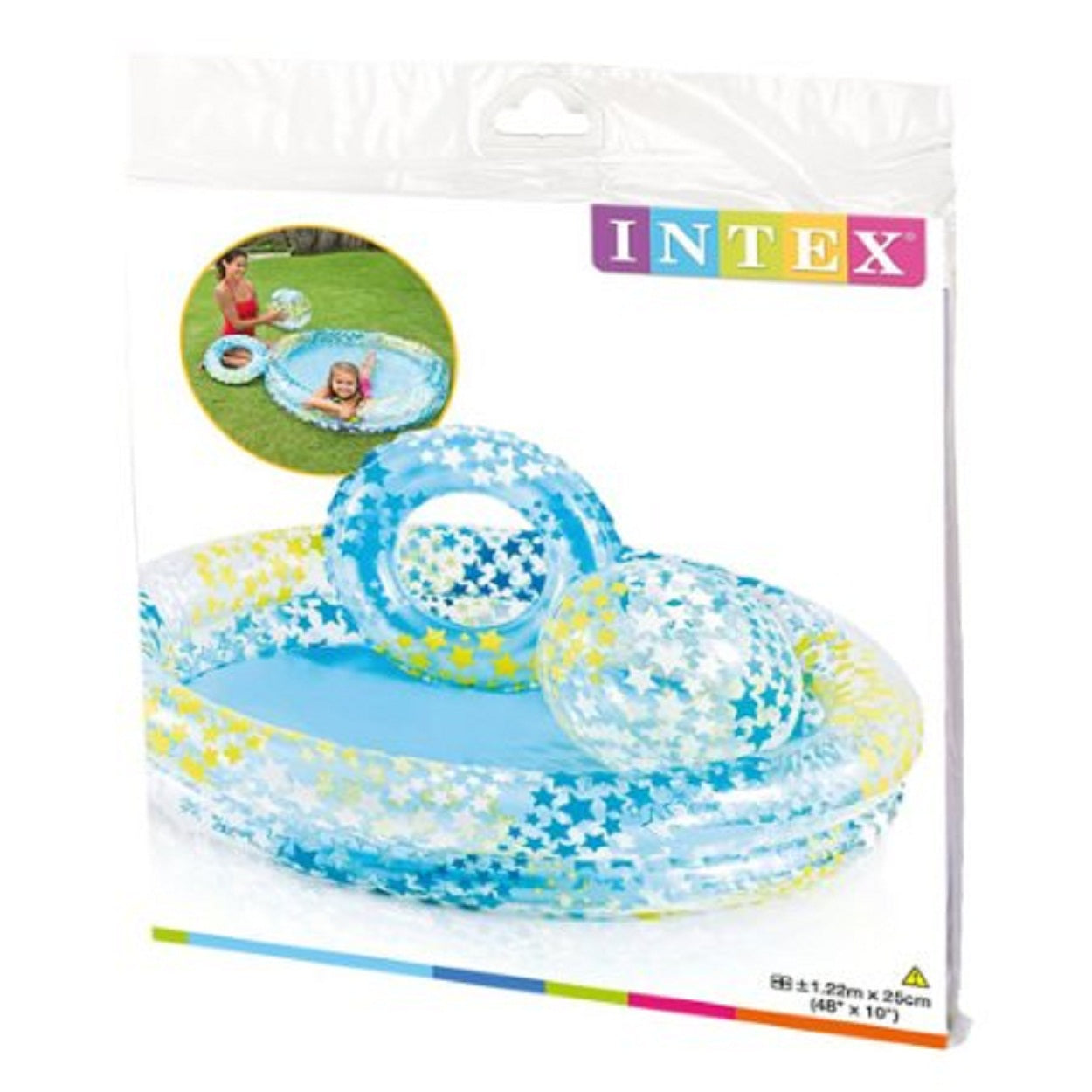 Inflatable Pool with Accessories - Intex