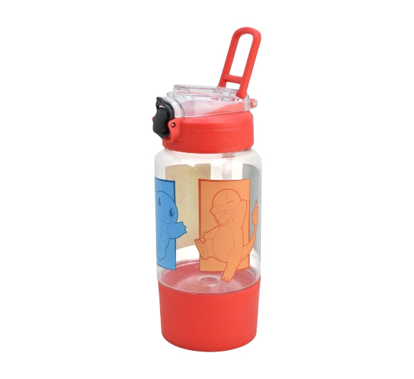 BOTELLA CON BROCHE Y CONTENEDOR POKEMON 500 ML  CVE1669-4120