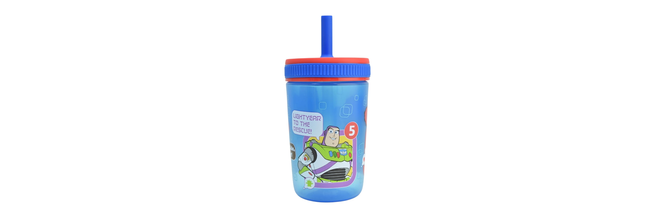 VASO CON POPOTE TOY STORY 5   CVE1721-438