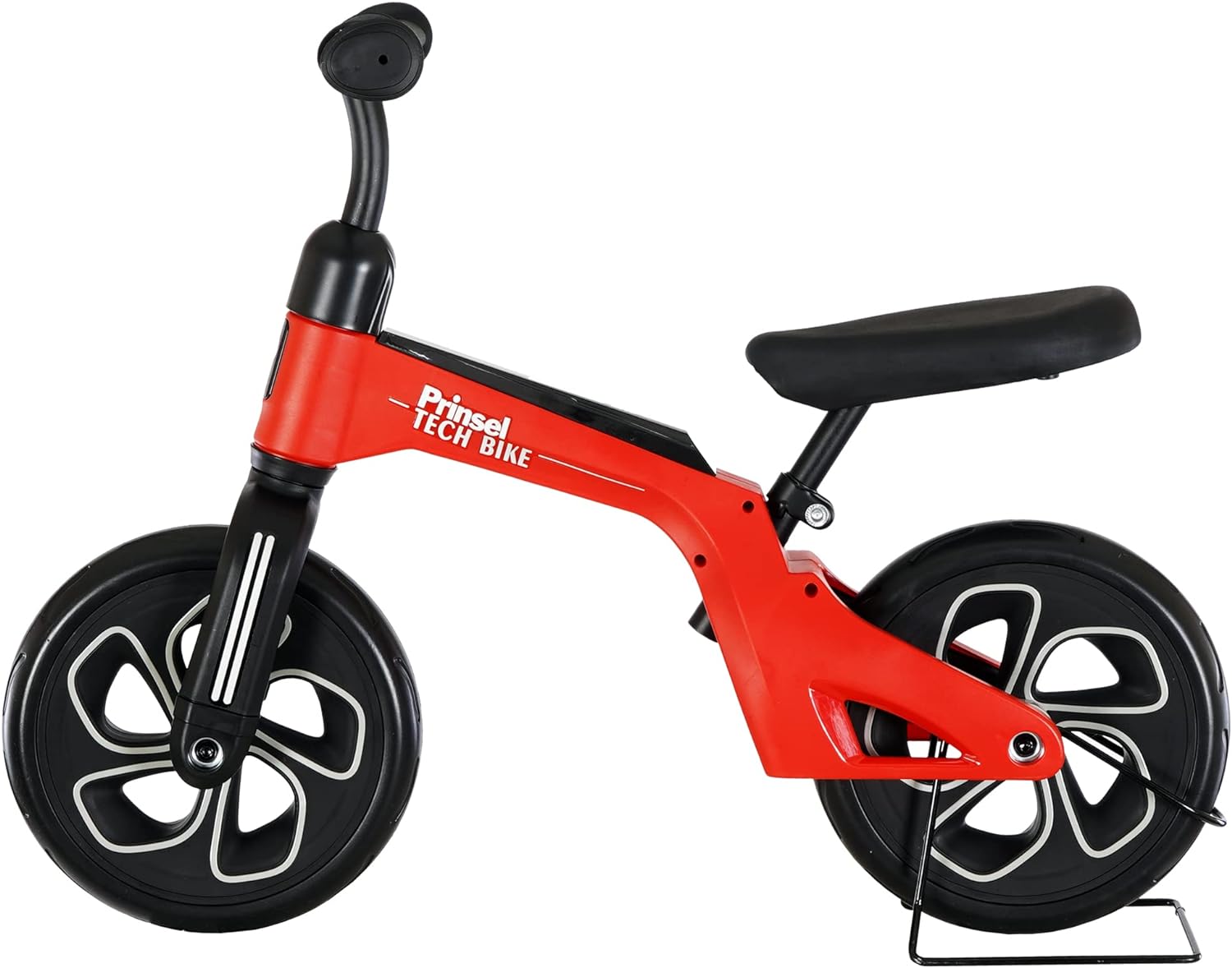 Prinsel Tech Balance Bike Red No Pedal Bicycle