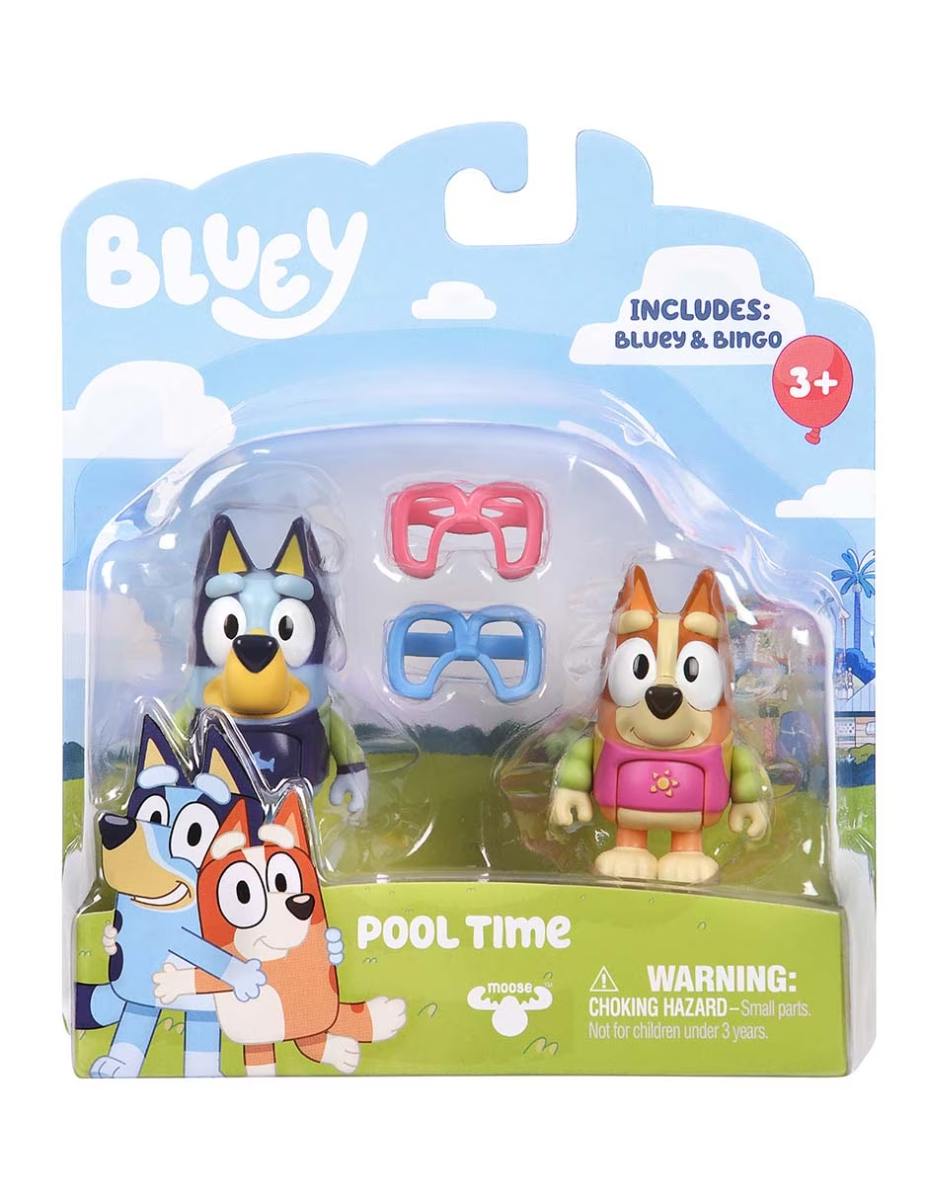 Bandai Bluey Two Pack Bluey and Bingo