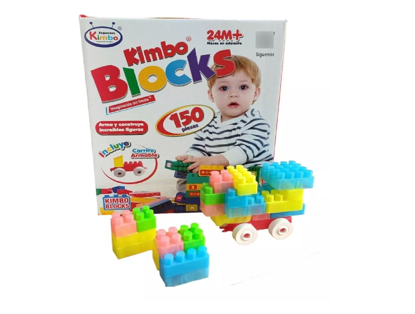 Kimbo Blocks Game Toy Blocks 150 Pcs