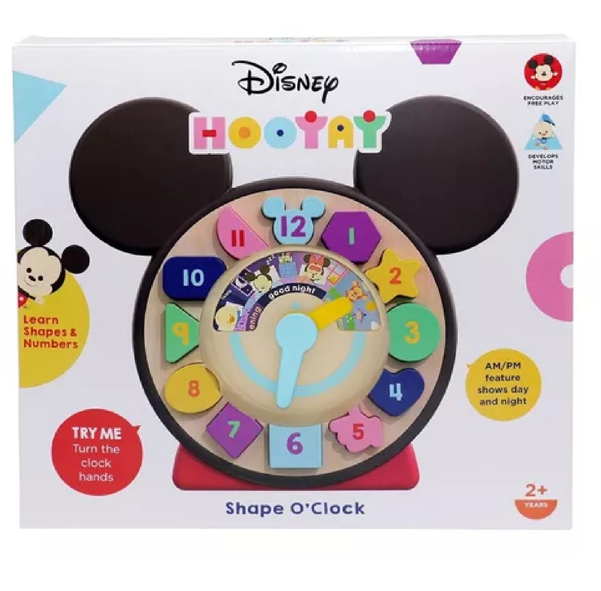 Reloj Con Formas De Mickey Disney