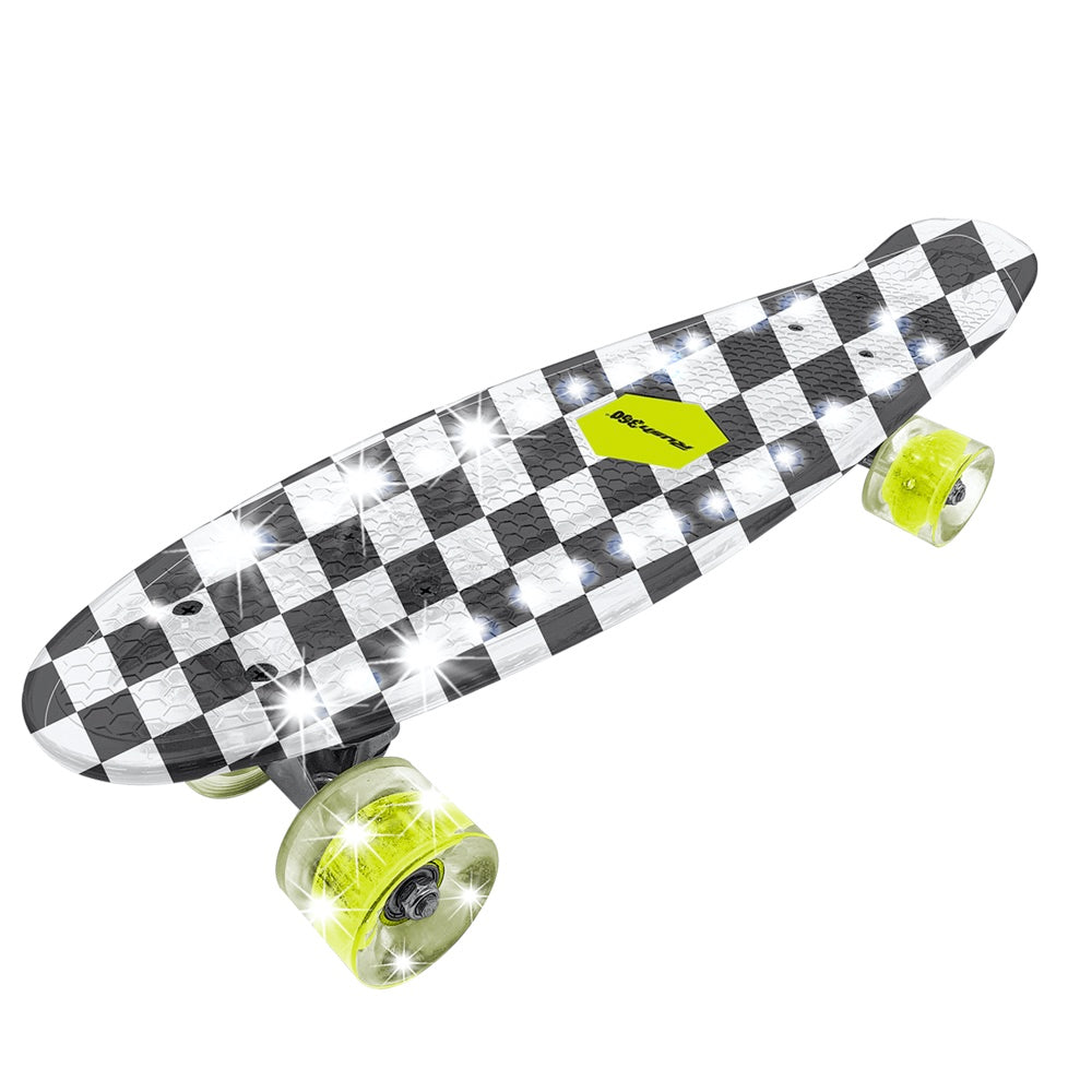 PATINETA 22 PULGa CON LUCES RUSH 360