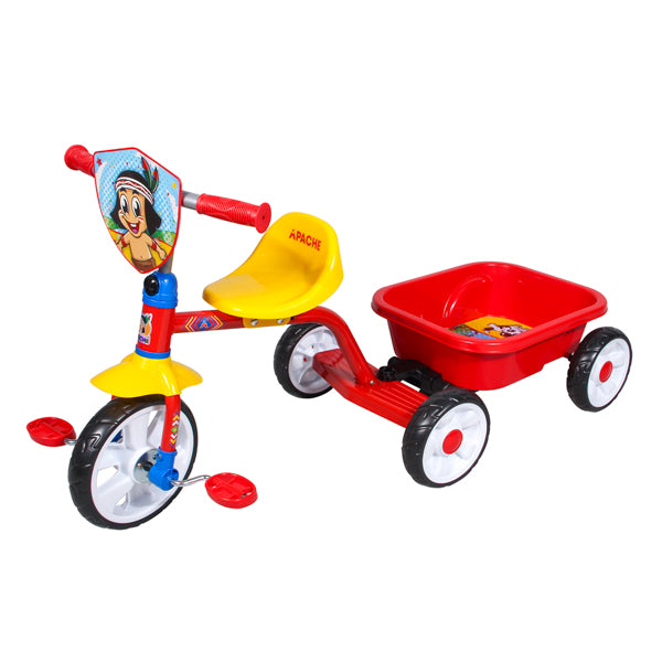 TRICICLO CON VAGON REMOVIBLE APACHE