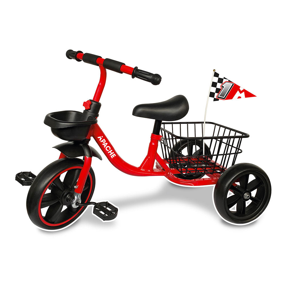 Apache Tricycle Basket Red