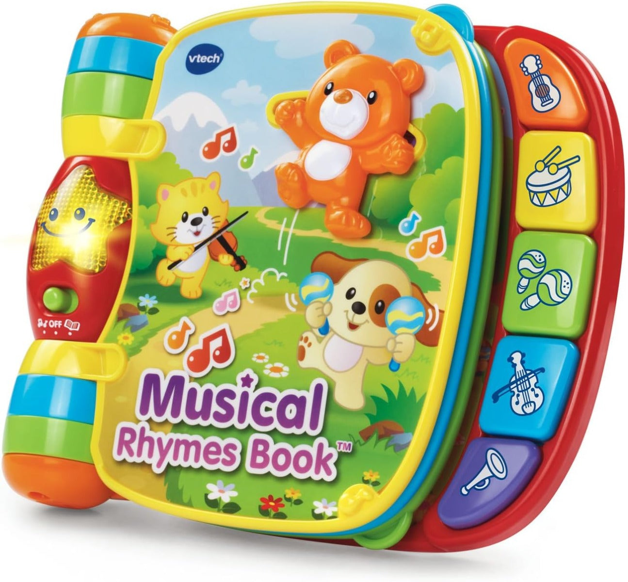 VTech Musical Nursery Rhymes Book Red