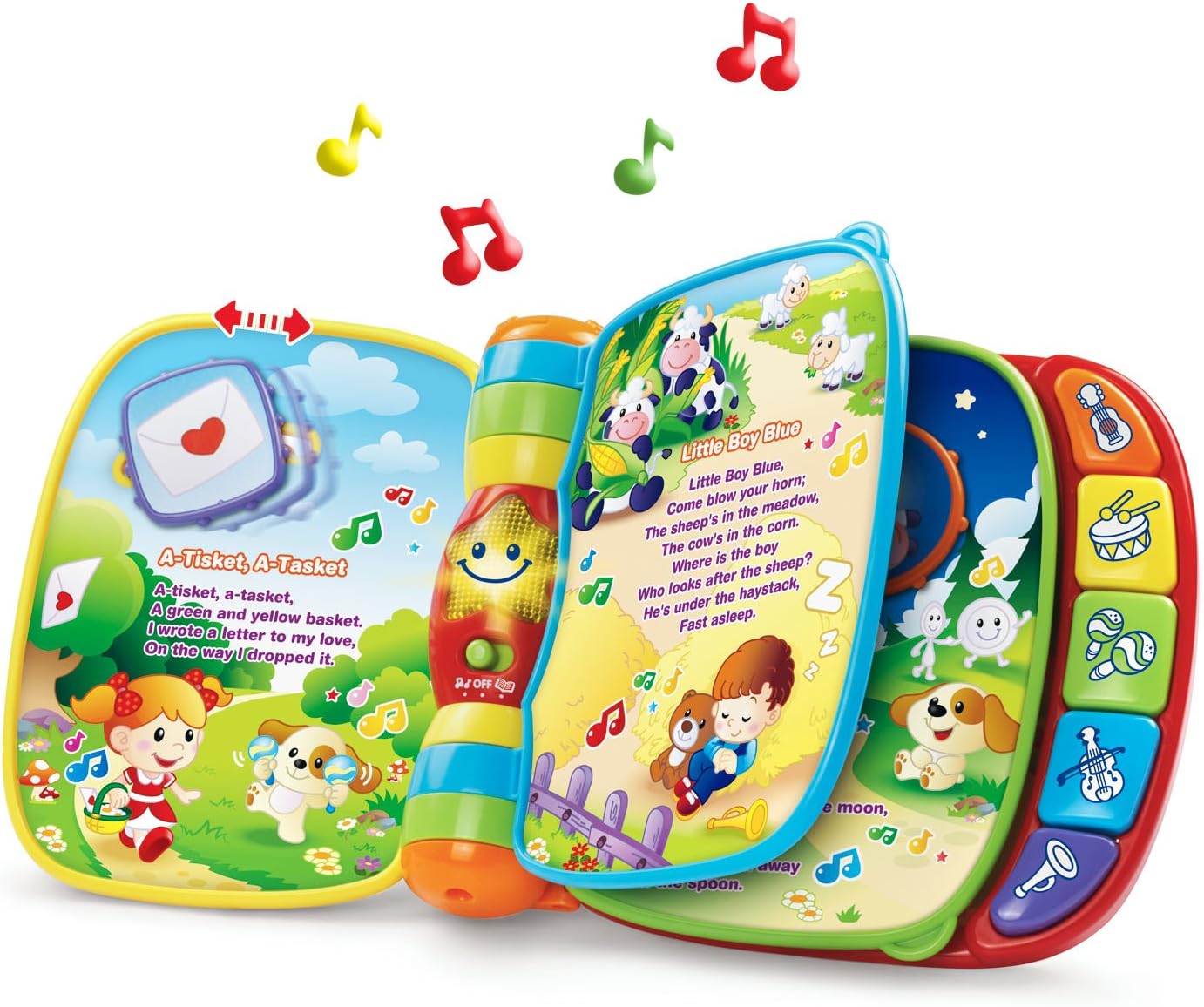 VTech Musical Nursery Rhymes Book Red