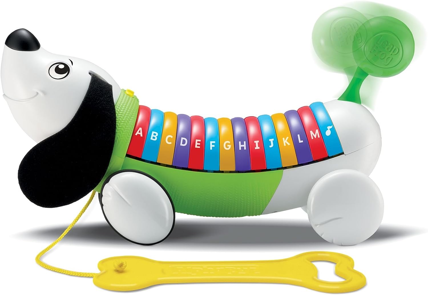 ABC Puppy Interactive Toy Green Color