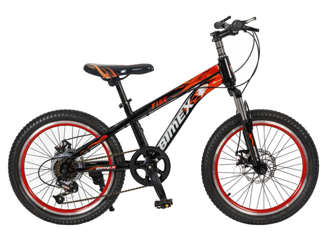 R 20 FI FIRE BLACK RED BICYCLE 2024