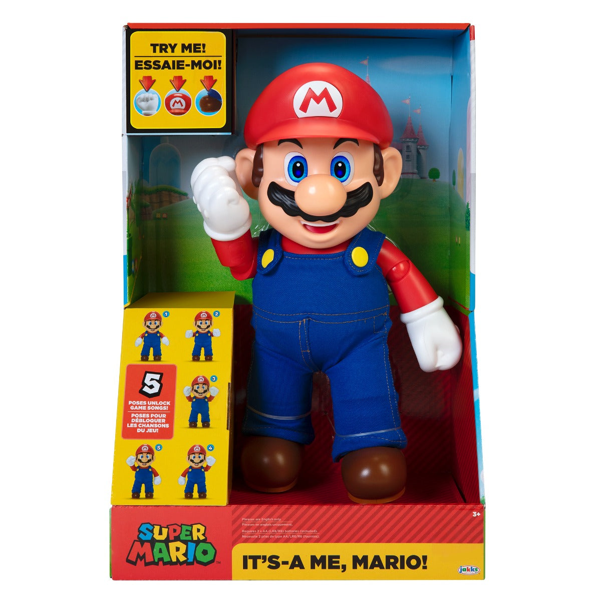 SUPER MARIO Nintendo Figura de Mario INTERACTIVA 