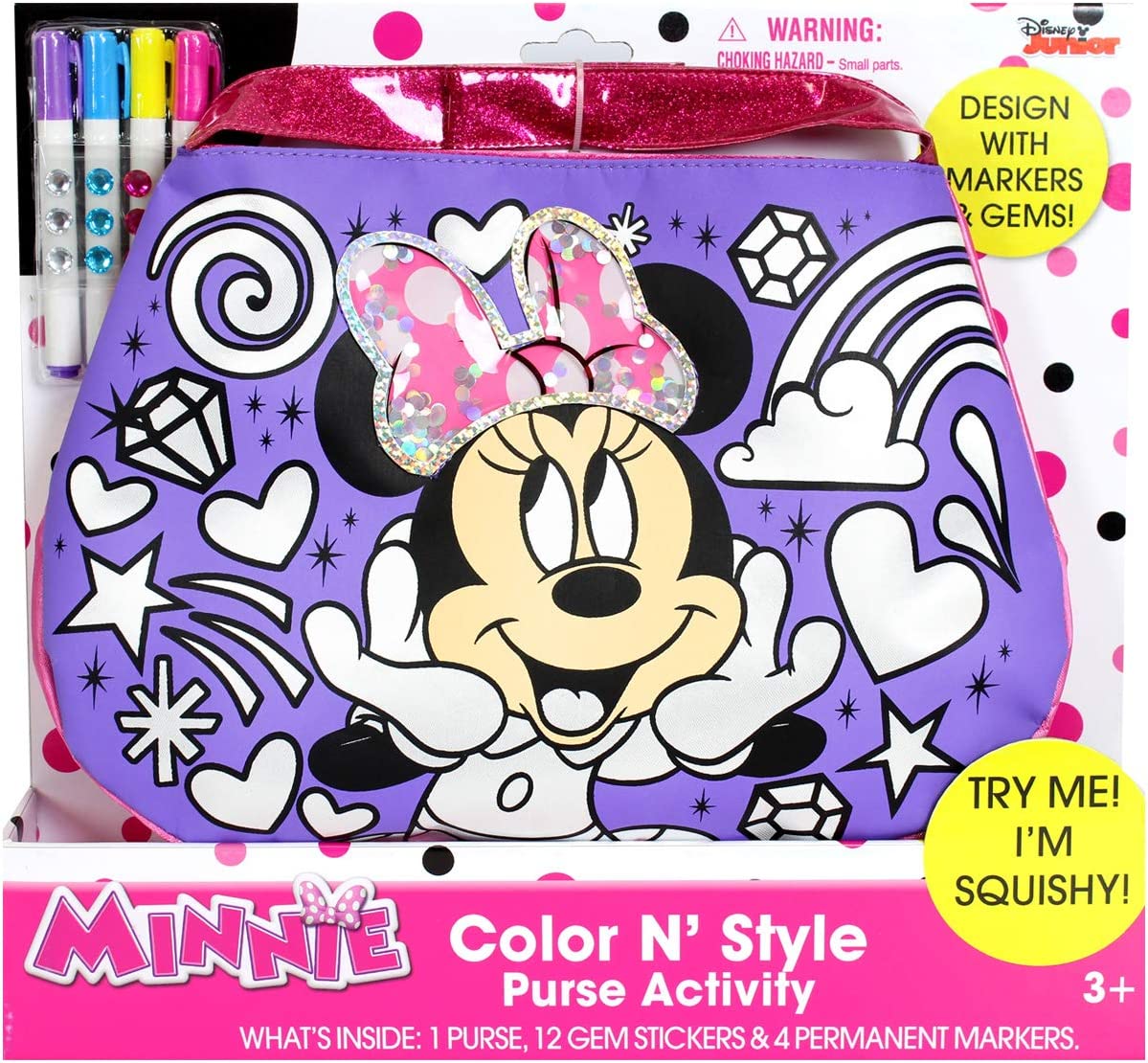 Minnie Mouse Coloring Bag