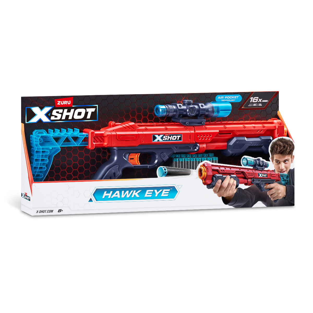 ZURU X-Shot Excel Hawk Eye Blaster