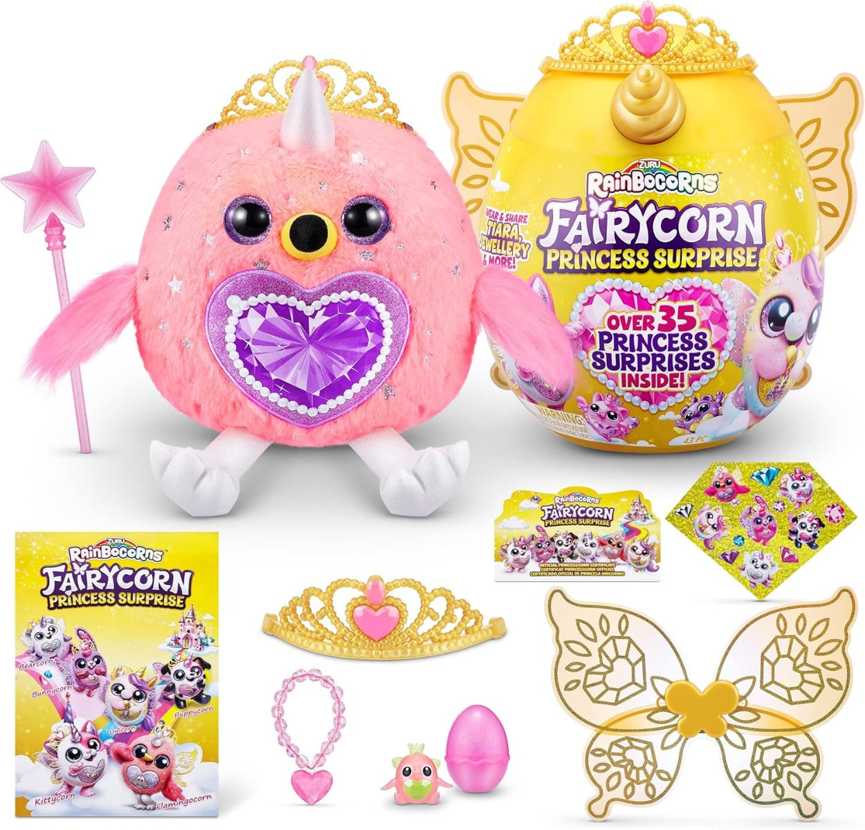 HUEVO SORPRESA RAINBOCORNS FAIRYCORN SERIES 6 PLUS