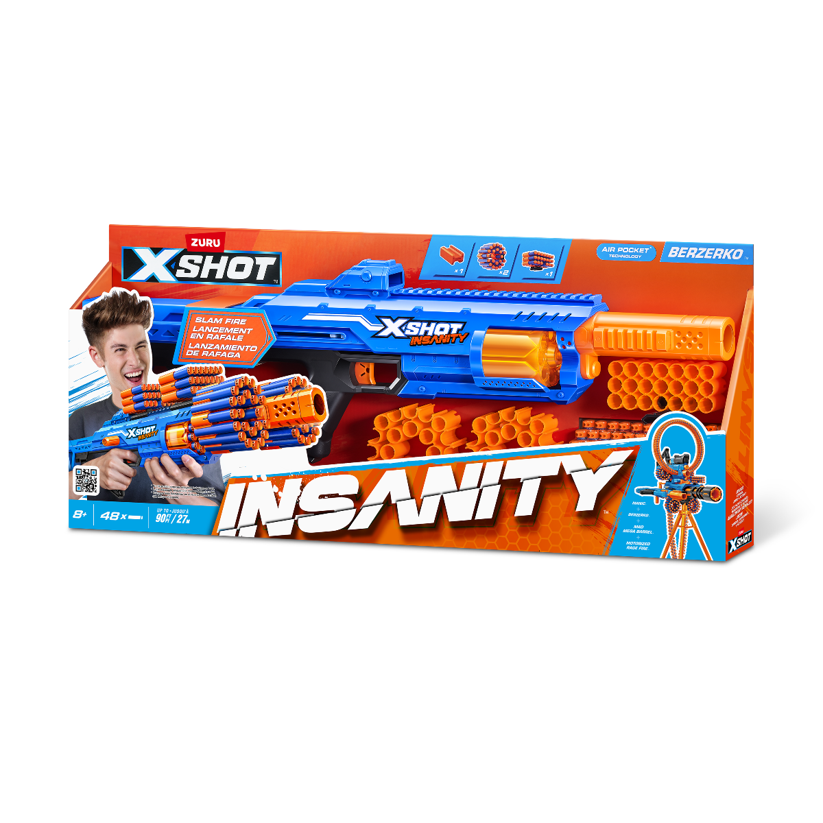 Xshot Zuru Insanity Berzerko