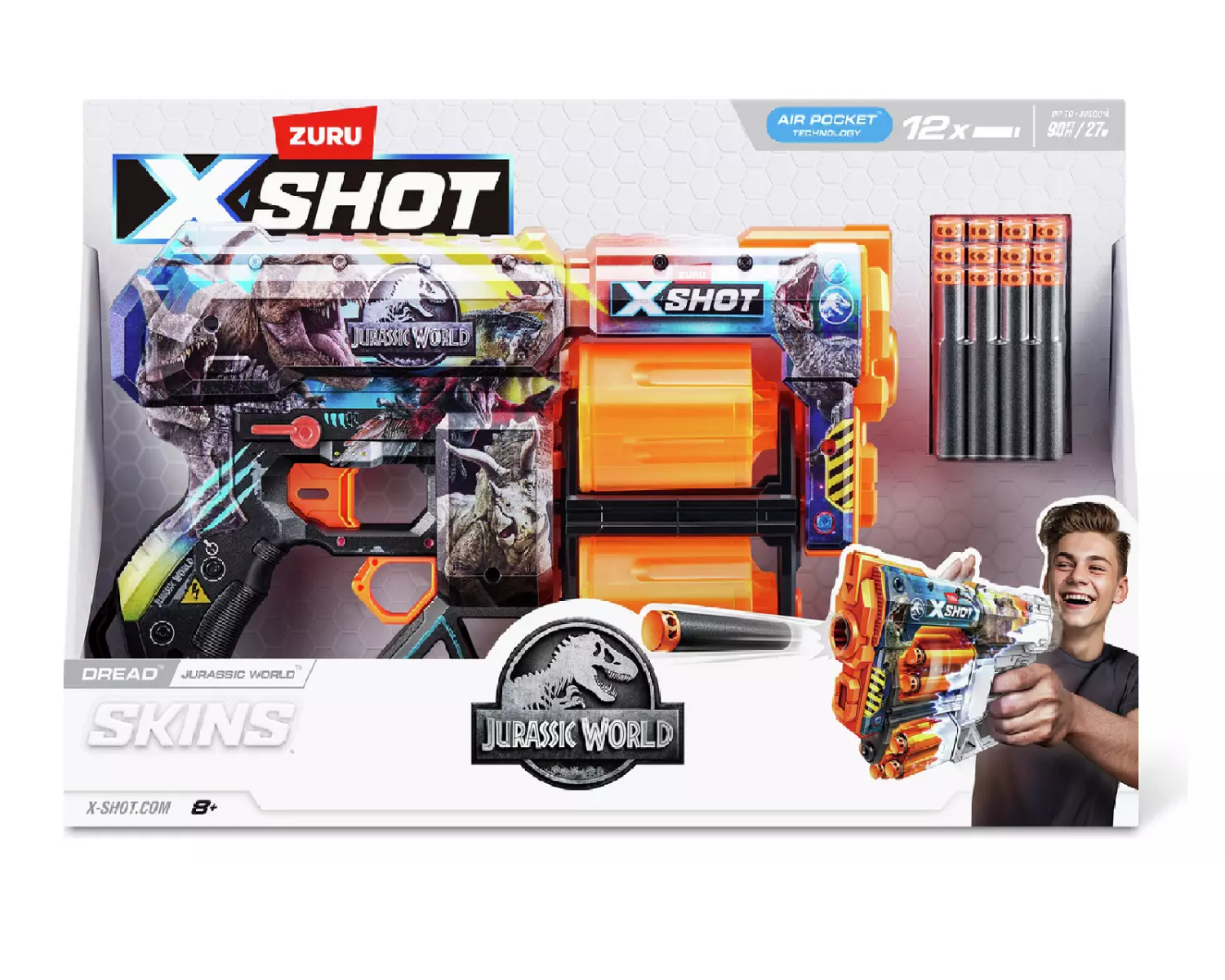 XSHOT SKINS CON 12 DARDOS