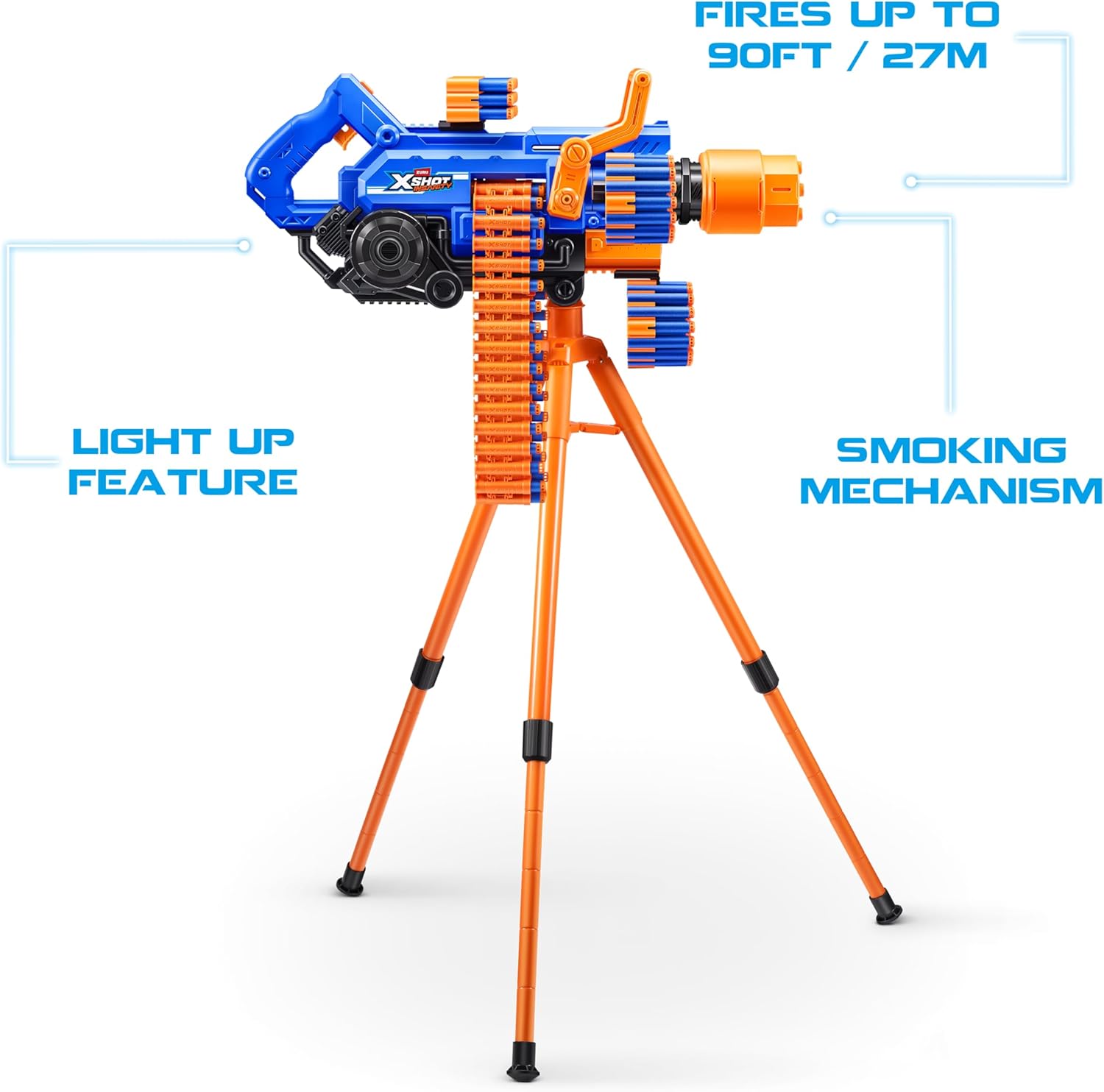 X SHOT INSANITY LANZADOR CLIP MANIA MOTORIZADO