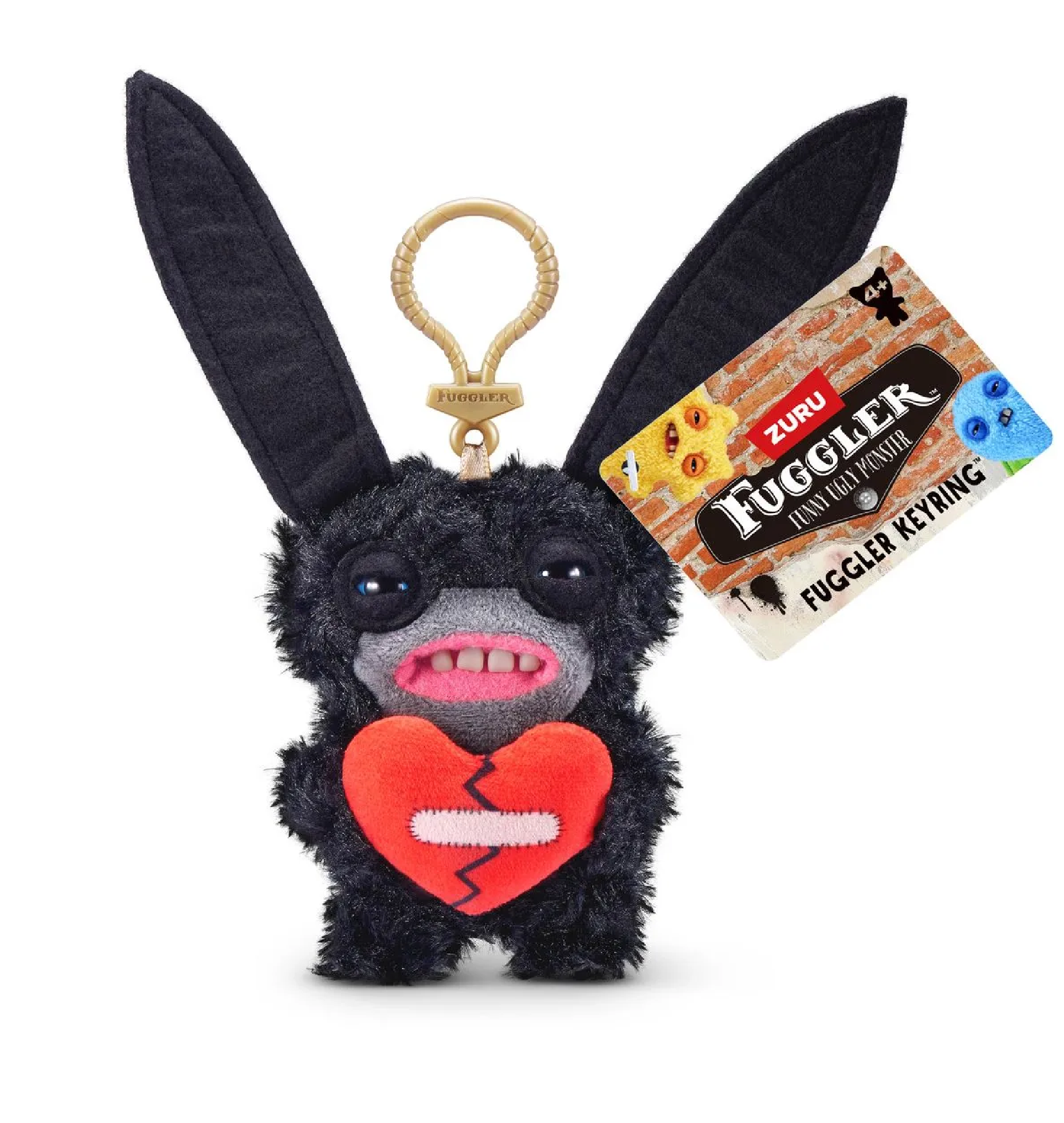 FUGGLER MINI PELUCHES DE 5 PULG LLAVERO