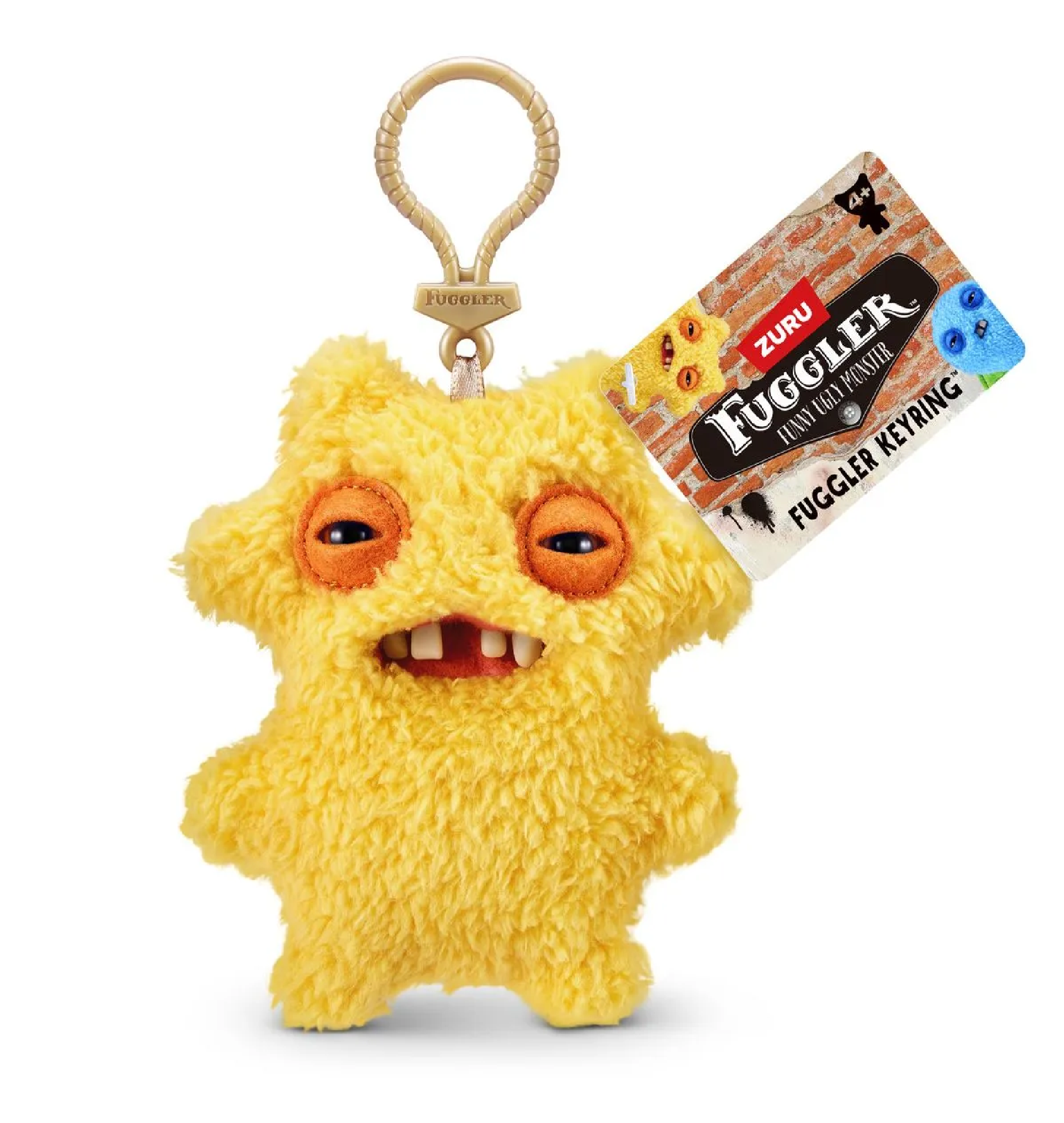 FUGGLER MINI PELUCHES DE 5 PULG LLAVERO