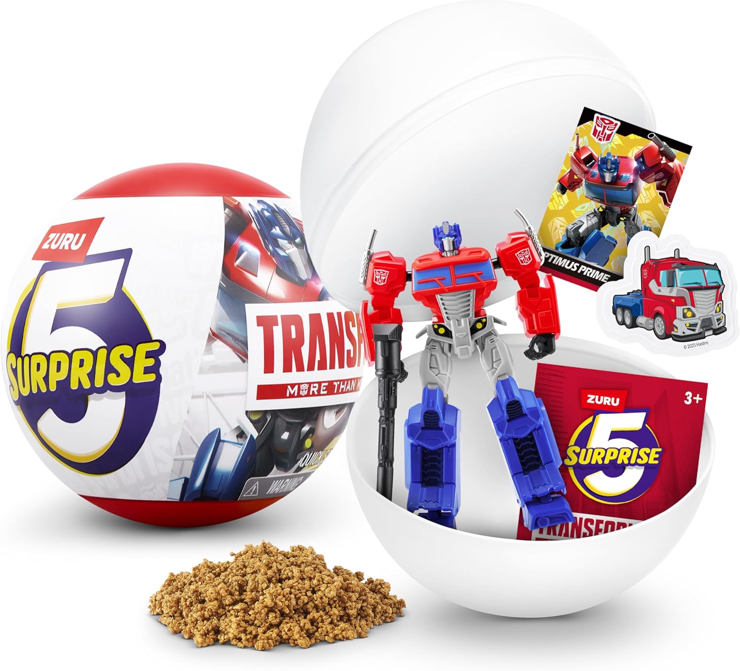 5 SURPRISE TRANSFORMERS SERIES 1