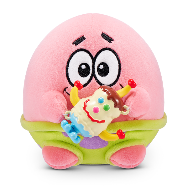 SNACKLES PELUCHE SORPRESA BOB ESPONJA SERIES 1