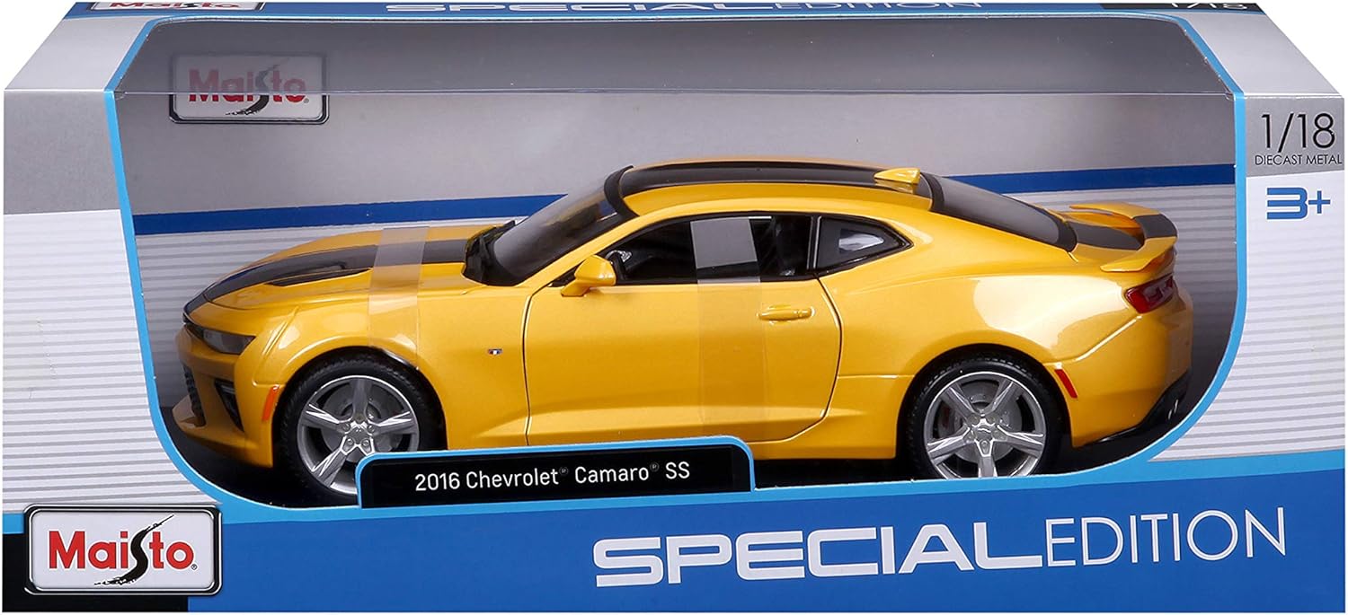 MAISTO CHEVROLET CAMARO SS 2016 ESCALA 1:18 EDICION ESPECIAL