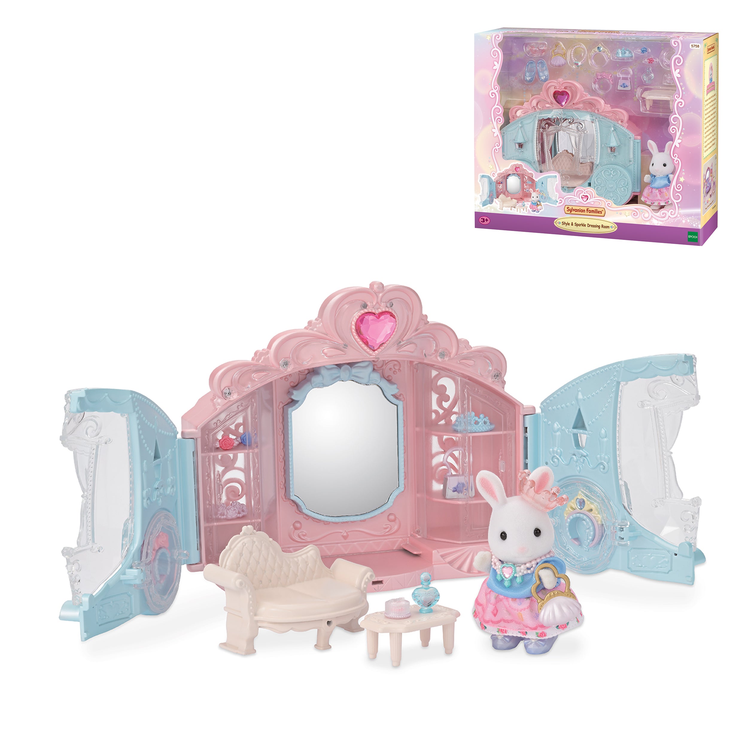 SYLVANIAN VESTIDOR ESTILO Y BRILLO 5758