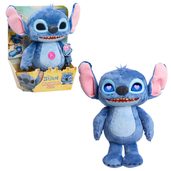 STITCH PELUCHE INTERACTIVO OJOS EMOTIVOS