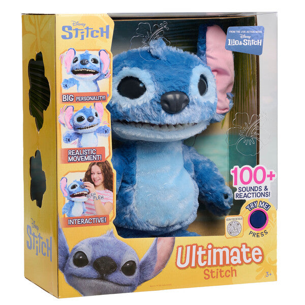 STITCH PELUCHE INTERACTIVO 17 PULG