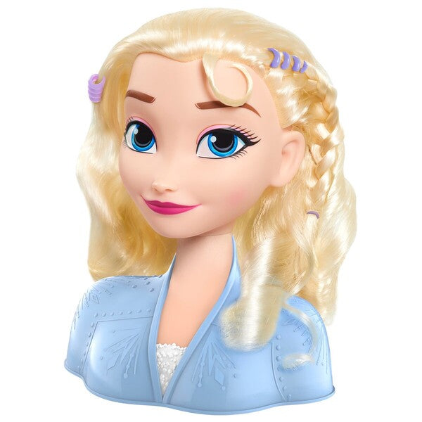 DISNEY PRINCESAS CABEZA PARA PEINAR FROZEN 2  ELSA