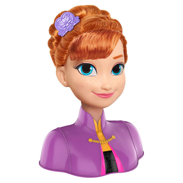 DISNEY PRINCESAS CABEZA PARA PEINAR  FROZEN 2 ANNA