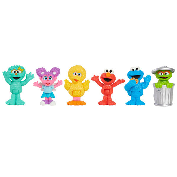 PLAZA SESAMO SET DE FIGURAS 6 PACK