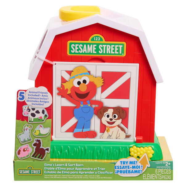 PLAZA SESAMO ELMO APRENDE Y CLASIFICA
