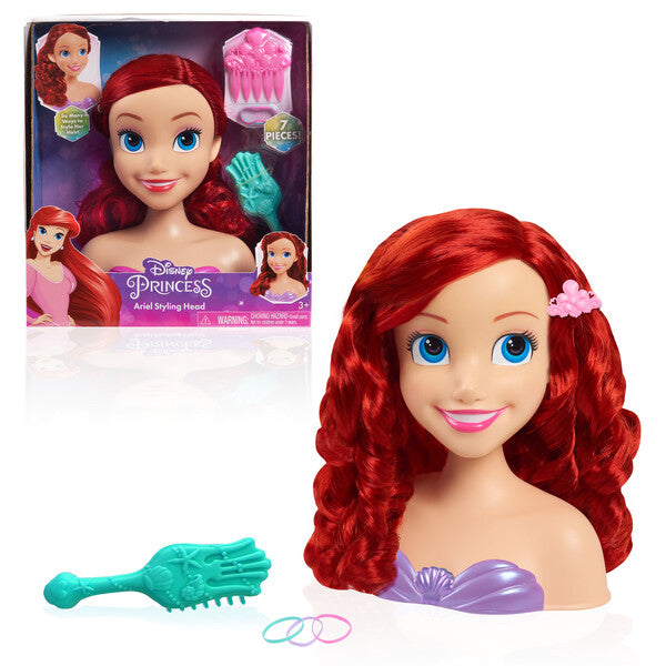 DISNEY PRINCESAS CABEZA PARA PEINAR ARIEL