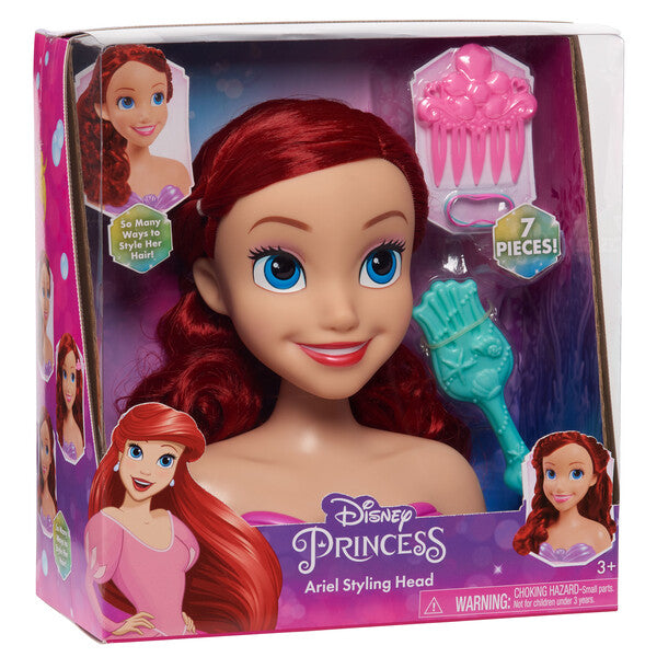 DISNEY PRINCESAS CABEZA PARA PEINAR ARIEL