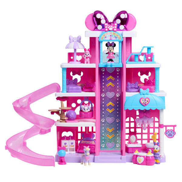 MINNIE MOUSE PLAY SET HOTEL DE MASCOTAS
