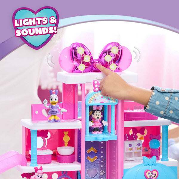 MINNIE MOUSE PLAY SET HOTEL DE MASCOTAS