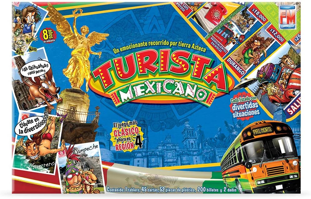 Mexican Tourist Photorama Board Game