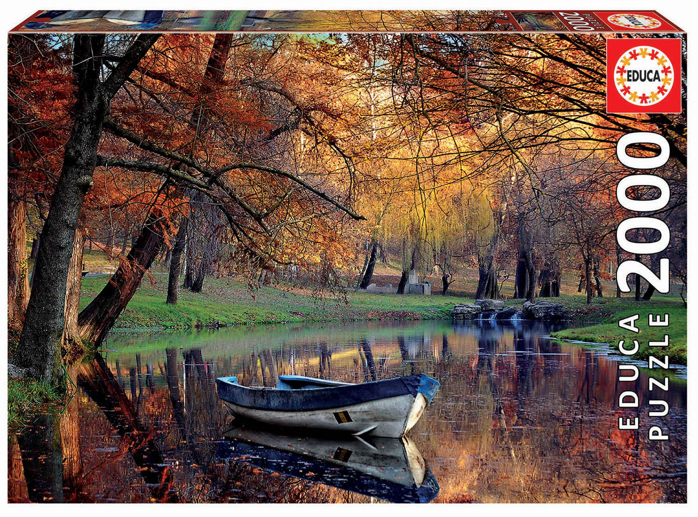 Rompecabezas Barca en el Lago 2000 Pzas