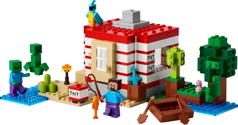 MINECRAFT LA CASA DINAMITA DE LA JUNGLA 21275