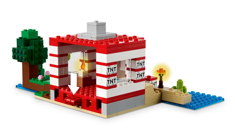MINECRAFT LA CASA DINAMITA DE LA JUNGLA 21275