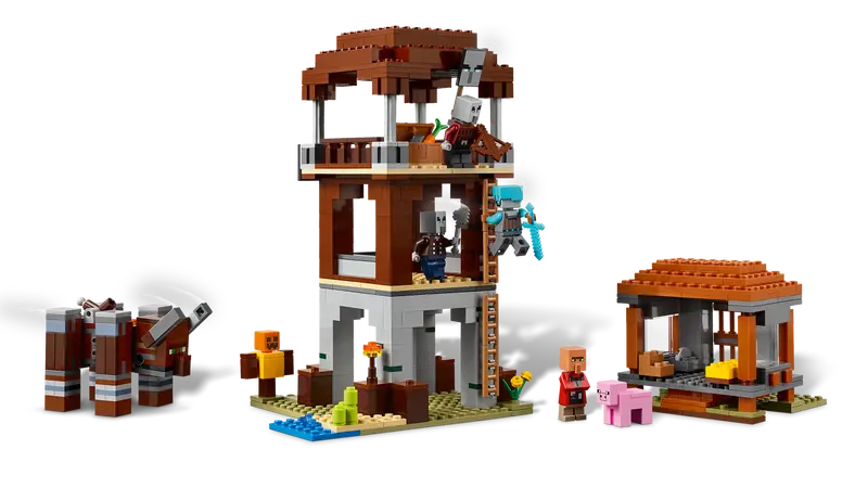 MINECRAFT EL PUESTO DE AVANZADA DE LOS SAQUEADORES Y EL DEVASTADOR 21278