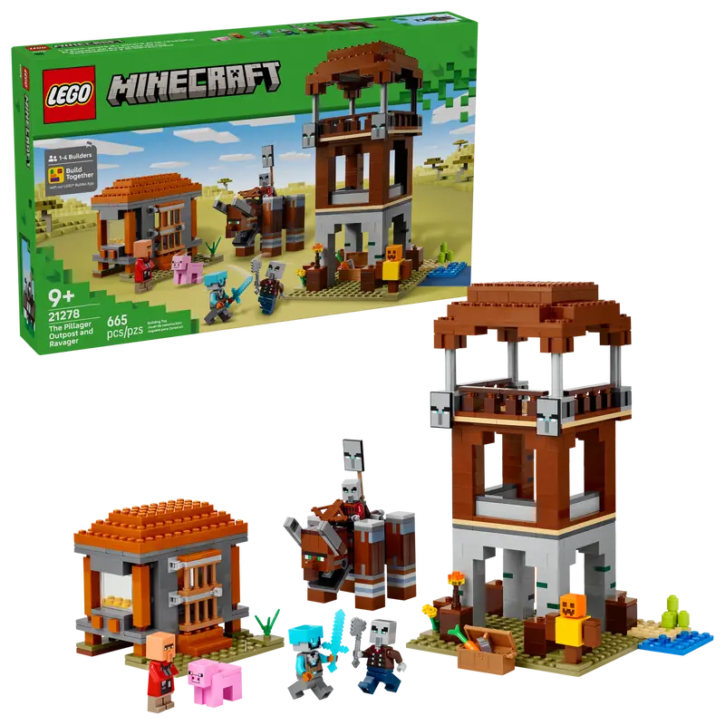 MINECRAFT EL PUESTO DE AVANZADA DE LOS SAQUEADORES Y EL DEVASTADOR 21278