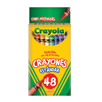 48 Crayons Standard Colors